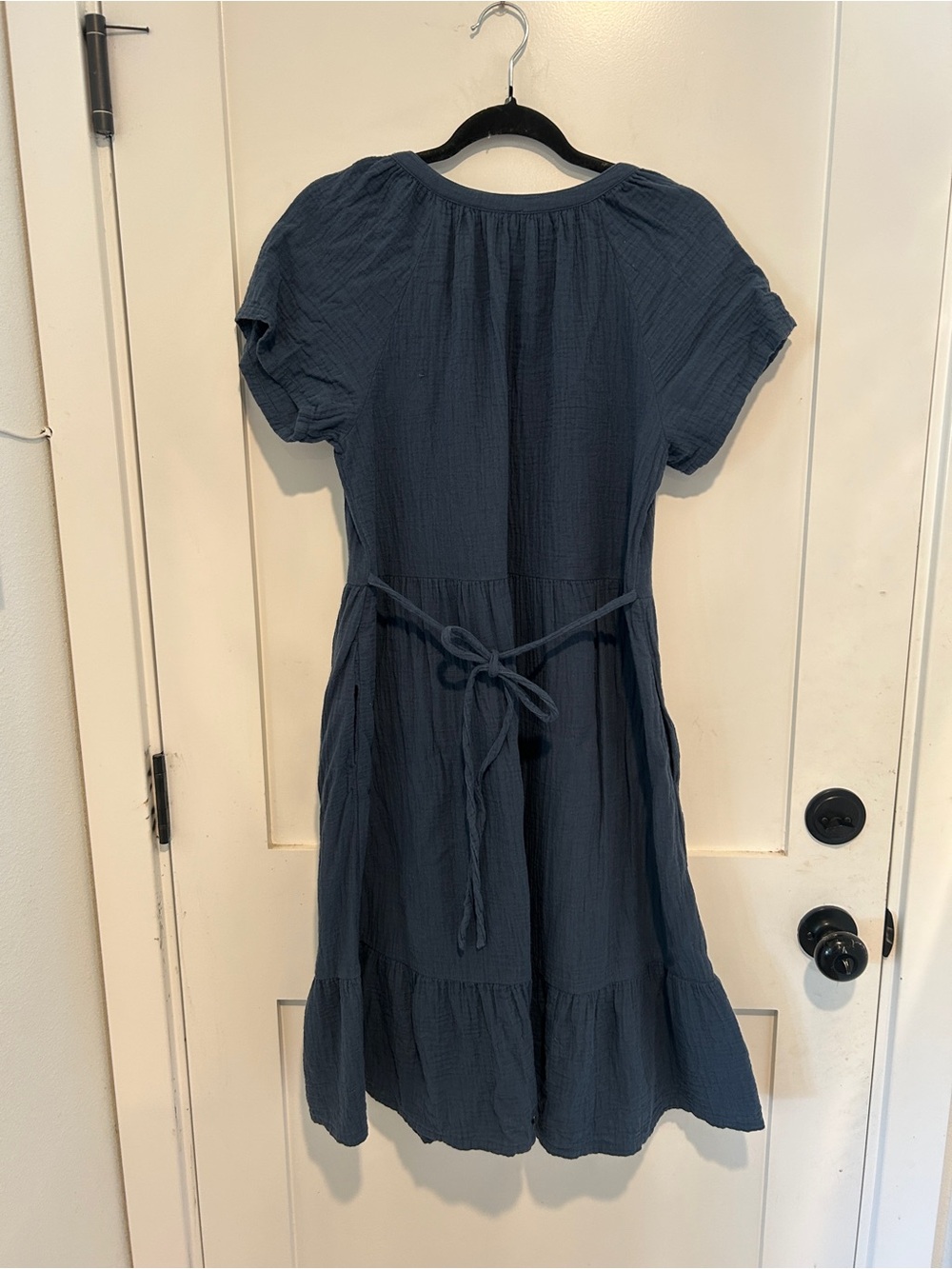 Pact Women's Coastal Double Gauze Breezy Dress 100% Organic Cottons size medium - Picture 4 of 6